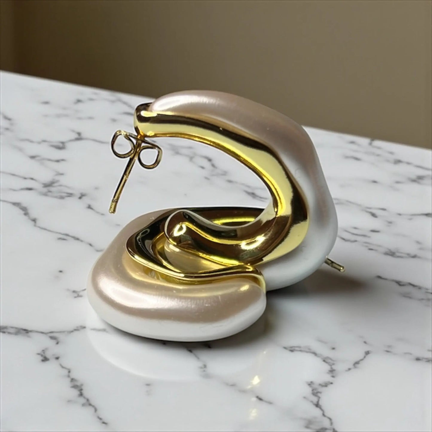 Luxe Wave Hoops Rebel Allure