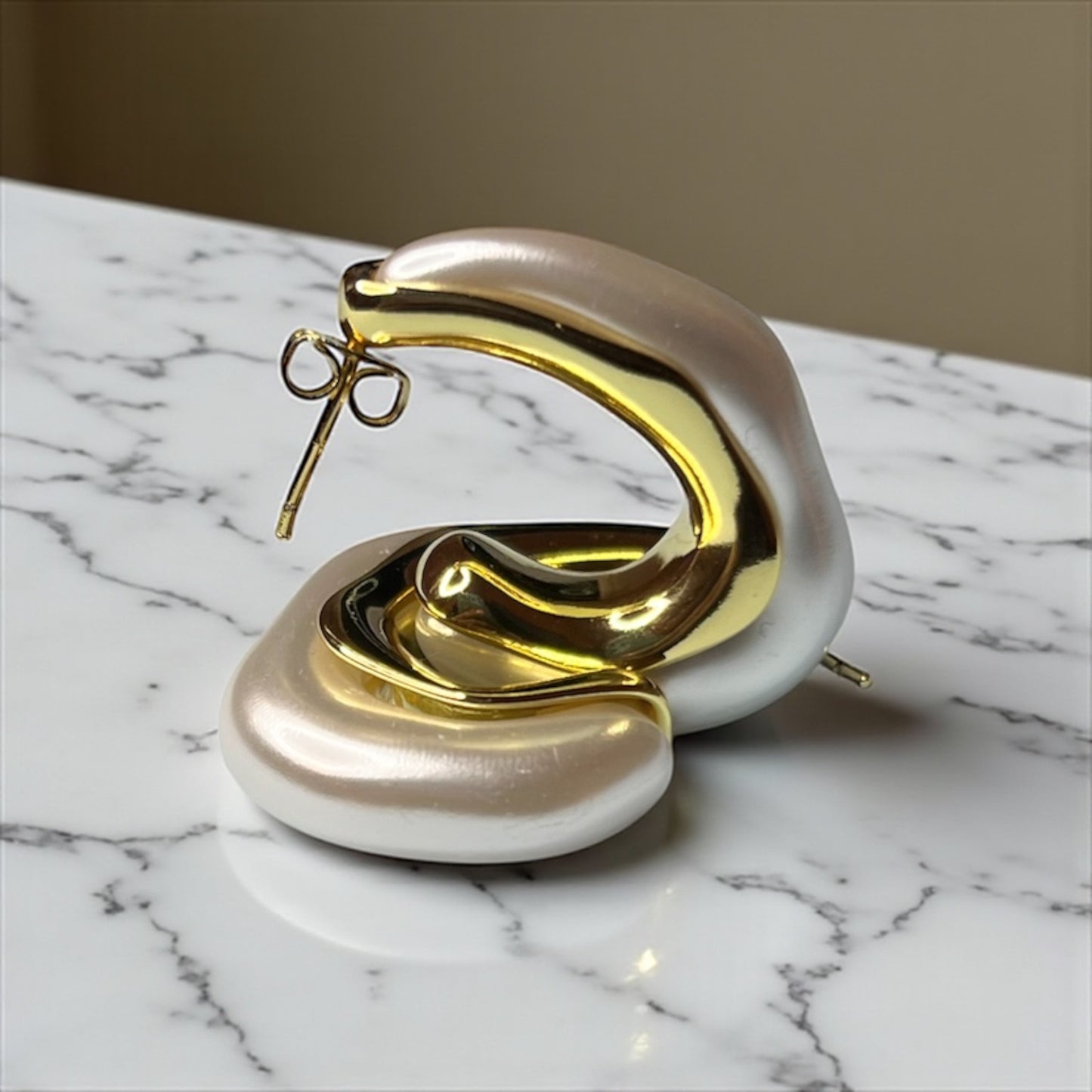 Luxe Wave Hoops