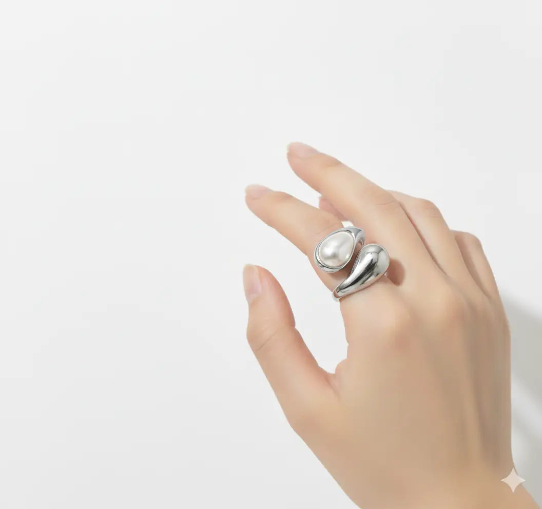 Ivory Whisper Ring Rebel Allure