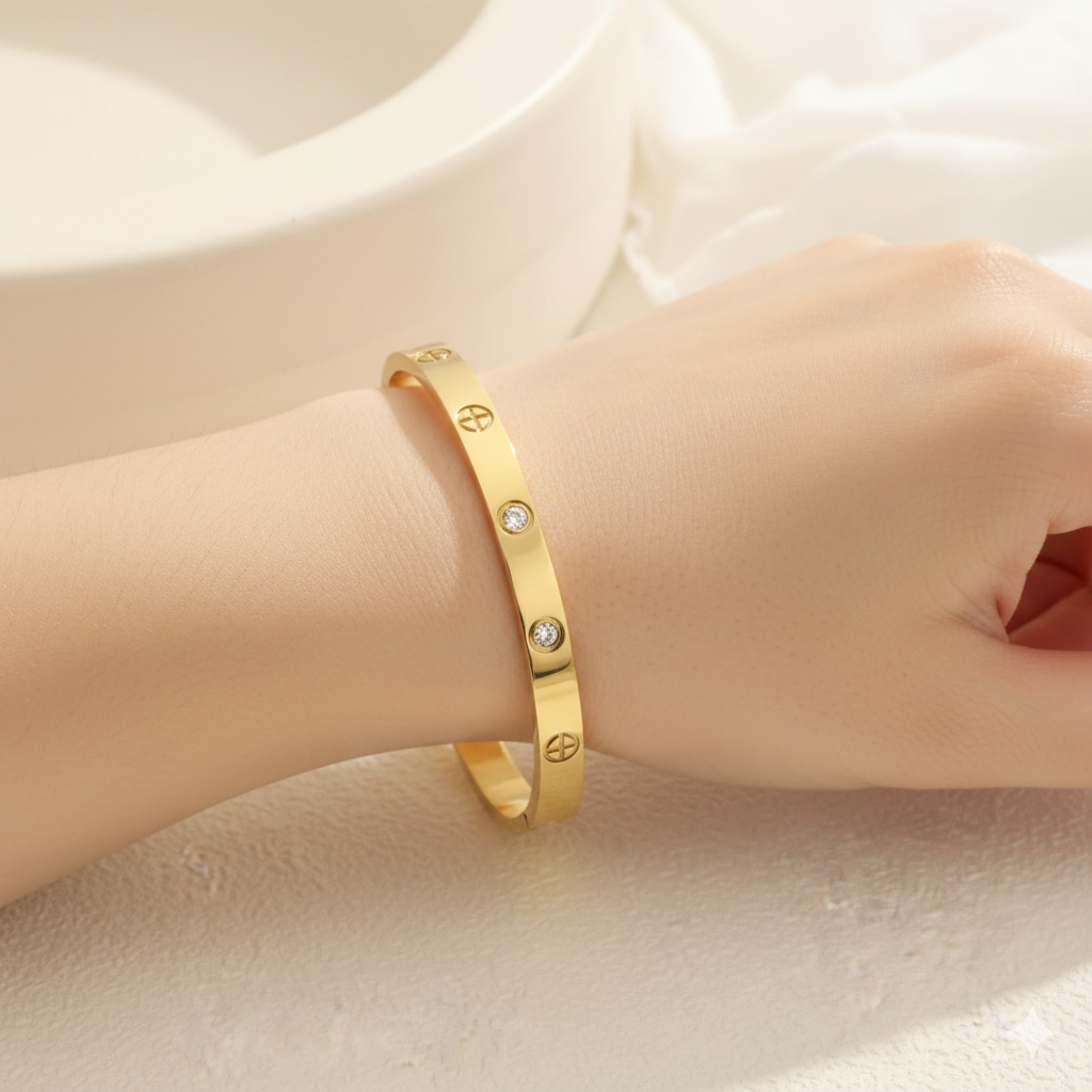 Gilded Intentions Bangle