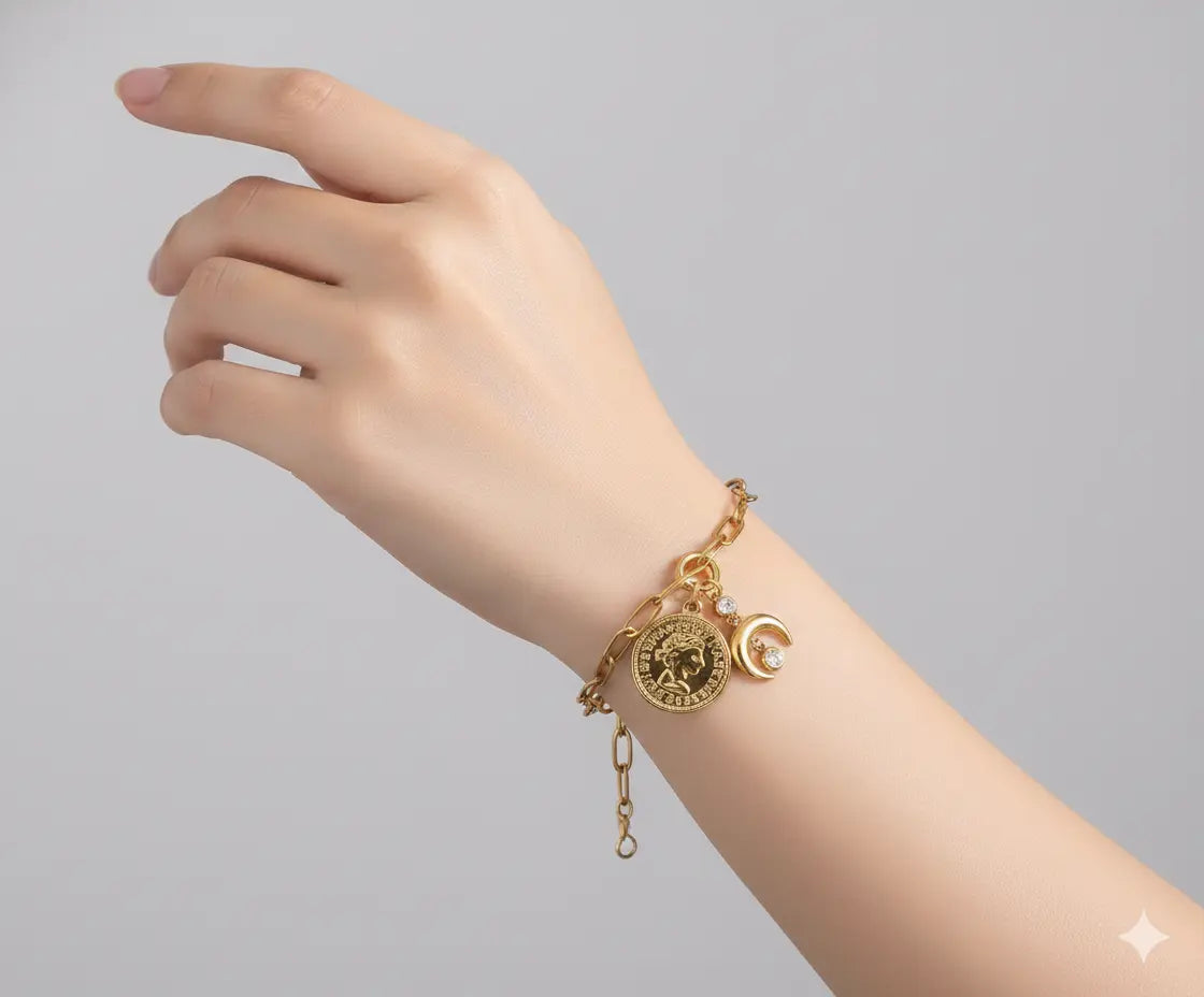 Cosmic Currency Braclet Rebel Allure