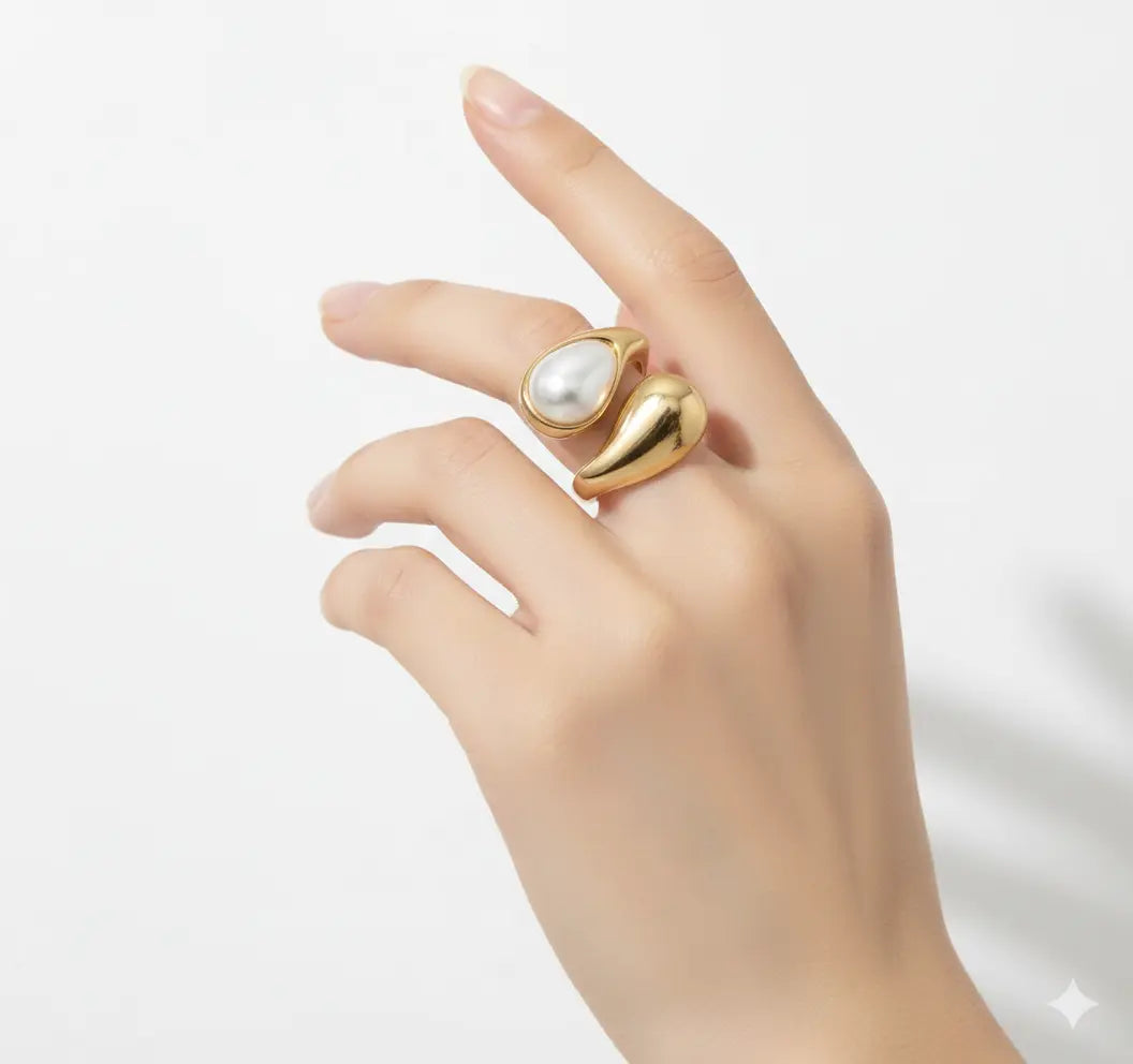 Ivory Whisper Ring Rebel Allure