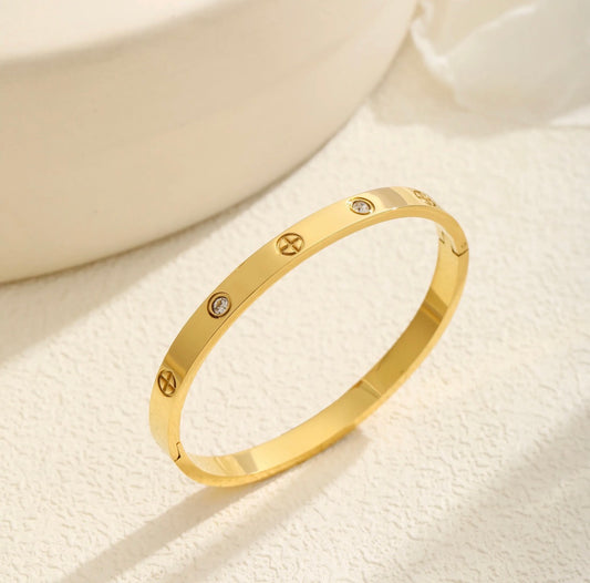 Gilded Intentions Bangle